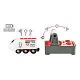 Brio witte rc locomotief met afstandsbediening - 33510 - treinbaanonderdeel