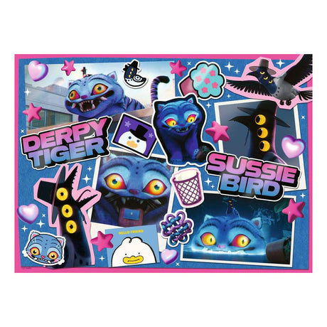 K-pop ravensburger demon hunters xxl puzzel 300 stukjes – kinderpuzzel 49 x 36 cm – vanaf 9 jaar