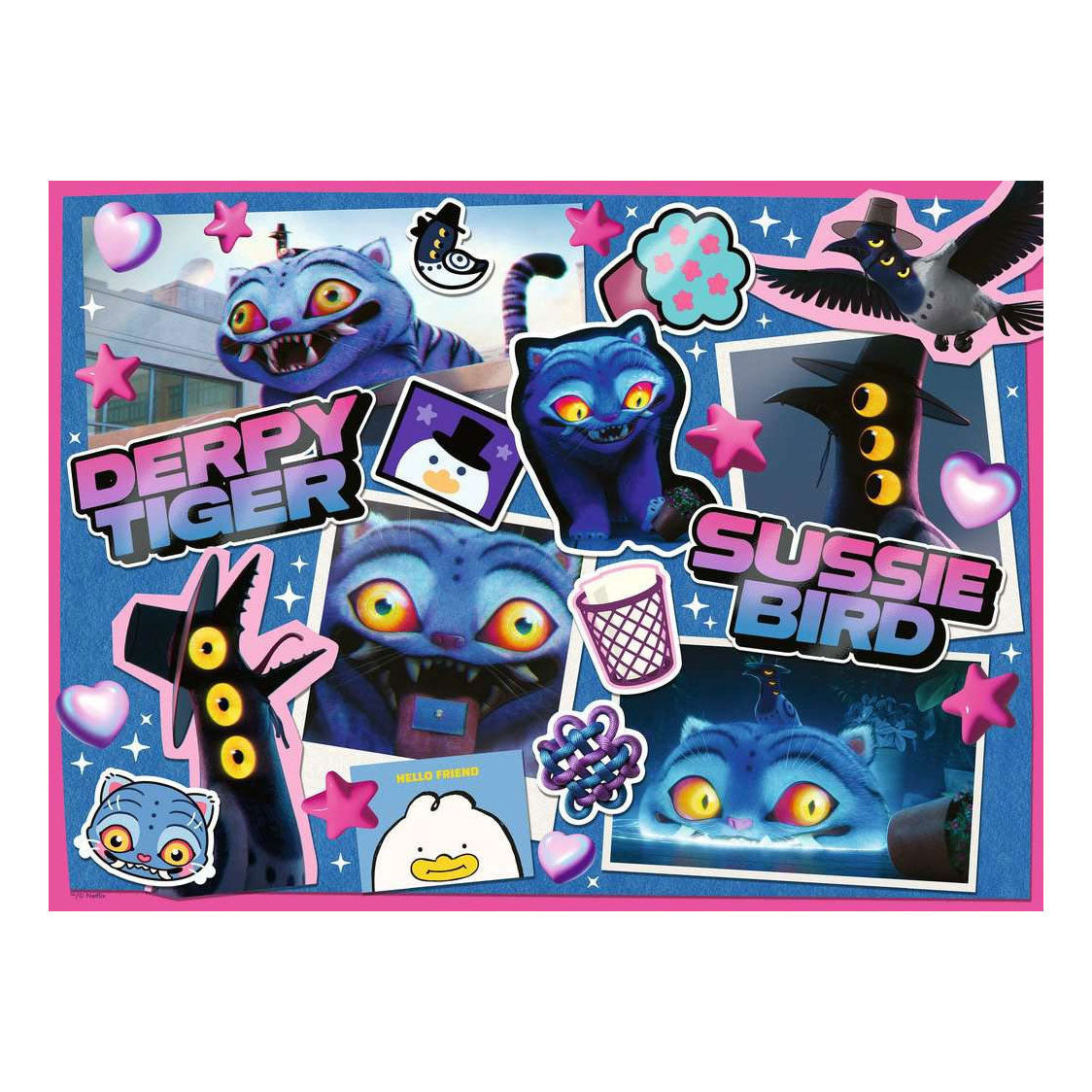 Ravensburger legpuzzel kpop demon hunters puzzel - 300st xxl