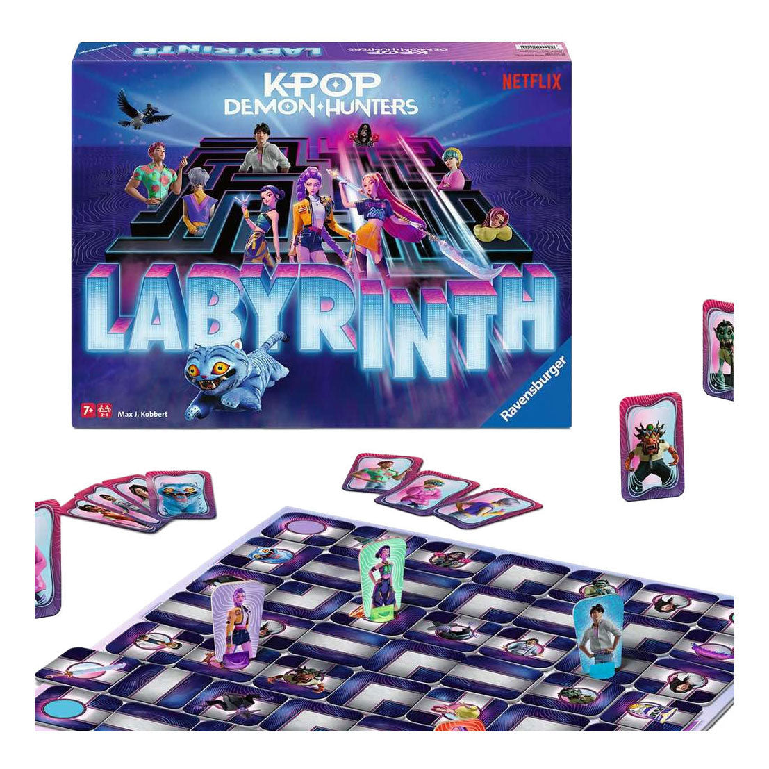 Ravensburger labyrinth kpop demon hunters - bordspel - familiespel - vanaf 7 jaar