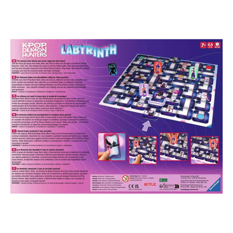 Ravensburger kpop demon hunters labyrinth