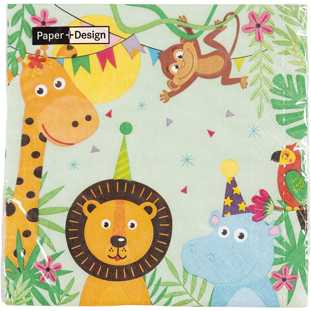 Http: www.cchobby.nl servetten-feest-beesten-afm-33x33-cm-20-stuk-1-doos