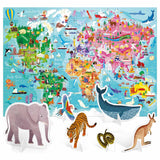 Headu jigsaw puzzle world with 3D elements, 108st.