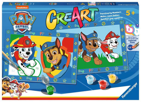 Ravensburger creart schilderen op nummer - paw patrol