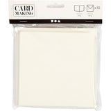 Creativ company http: www.cchobby.nl kaarten-enveloppen-afmeting-kaart-12-5x12-5-cm-afmeting-envelop-13-5x13-5-cm-off-white-10-set-1-doos