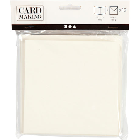 Creativ company http: www.cchobby.nl kaarten-enveloppen-afmeting-kaart-12-5x12-5-cm-afmeting-envelop-13-5x13-5-cm-off-white-10-set-1-doos