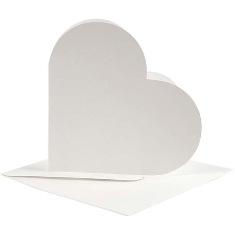Creativ company http: www.cchobby.nl hartvormige-kaarten-afmeting-kaart-12-5x12-5-cm-afmeting-envelop-13-5x13-5-cm-off-white-10-set-1-doos