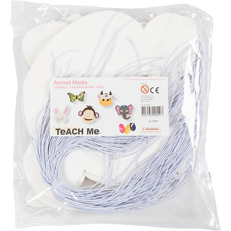Creativ company https: www.cchobby.nl dierenmaskers-h-13-24-cm-b-20-28-cm-230-gr-wit-100-stuk-1-doos