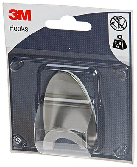 3m 1052717 - hook adhesive metal oval | 1 stuks