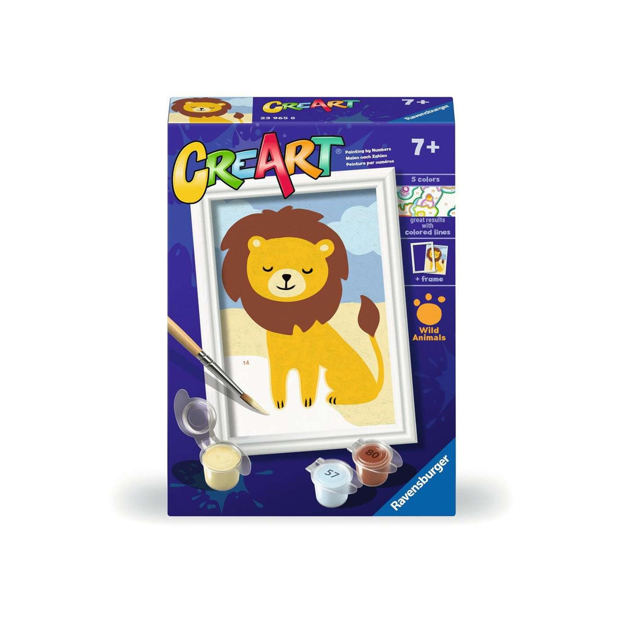 Ravensburger creart wild lion