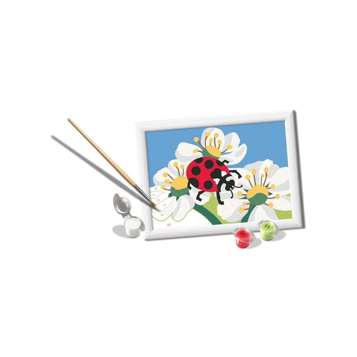 Ravensburger creart lieveheersbeestje - hobbypakket - vanaf 10 jaar