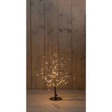 Anna's collection verlichte boom 240led classic warm h60cm met flits functie, dimmer en 8uur timer ip44