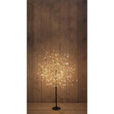 Anna's collection verlichte boom 600led classic warm h120cm met flits functie, dimmer en 8uur timer ip44