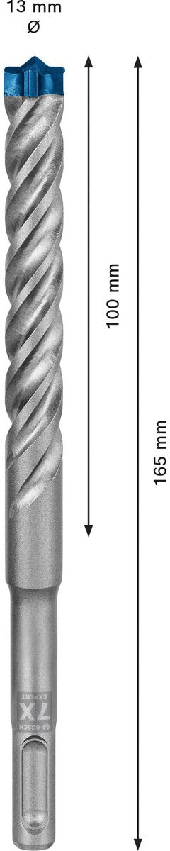Bosch foret sds plus-7x 13x100x165mm
