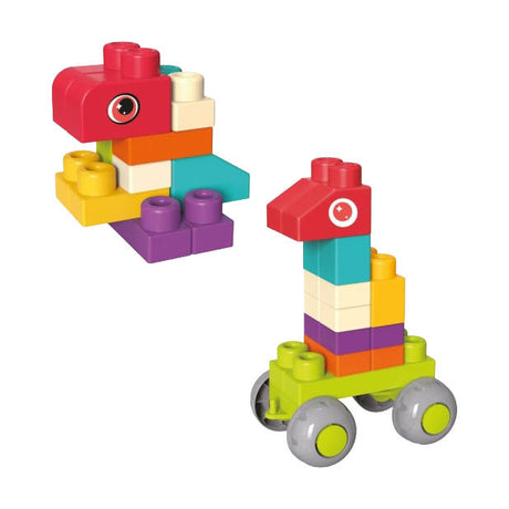Toi-toys little stars soft bouwstenen in opbergbox - 48st.