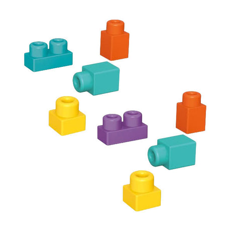 Toi-toys little stars soft bouwstenen in opbergbox - 48st.