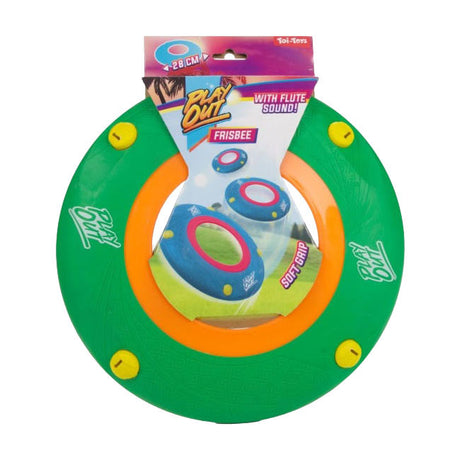 Toi-toys play out frisbee met geluid 27cm 3 assorti