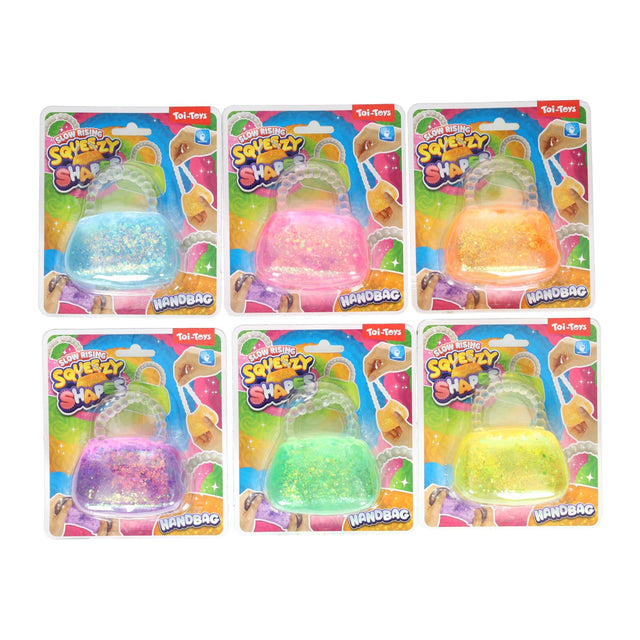 Toi-toys glitter knijphandtas - 8 cm