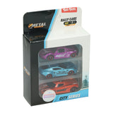 Toi-toys toi toys metal rally race auto classic set a 3 stuks citie series