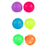Toi-toys squishdough set knijpballen neon, 3-pack