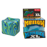 Toi-toys squishdough knijpkubus xl marmer - 10cm 500gr