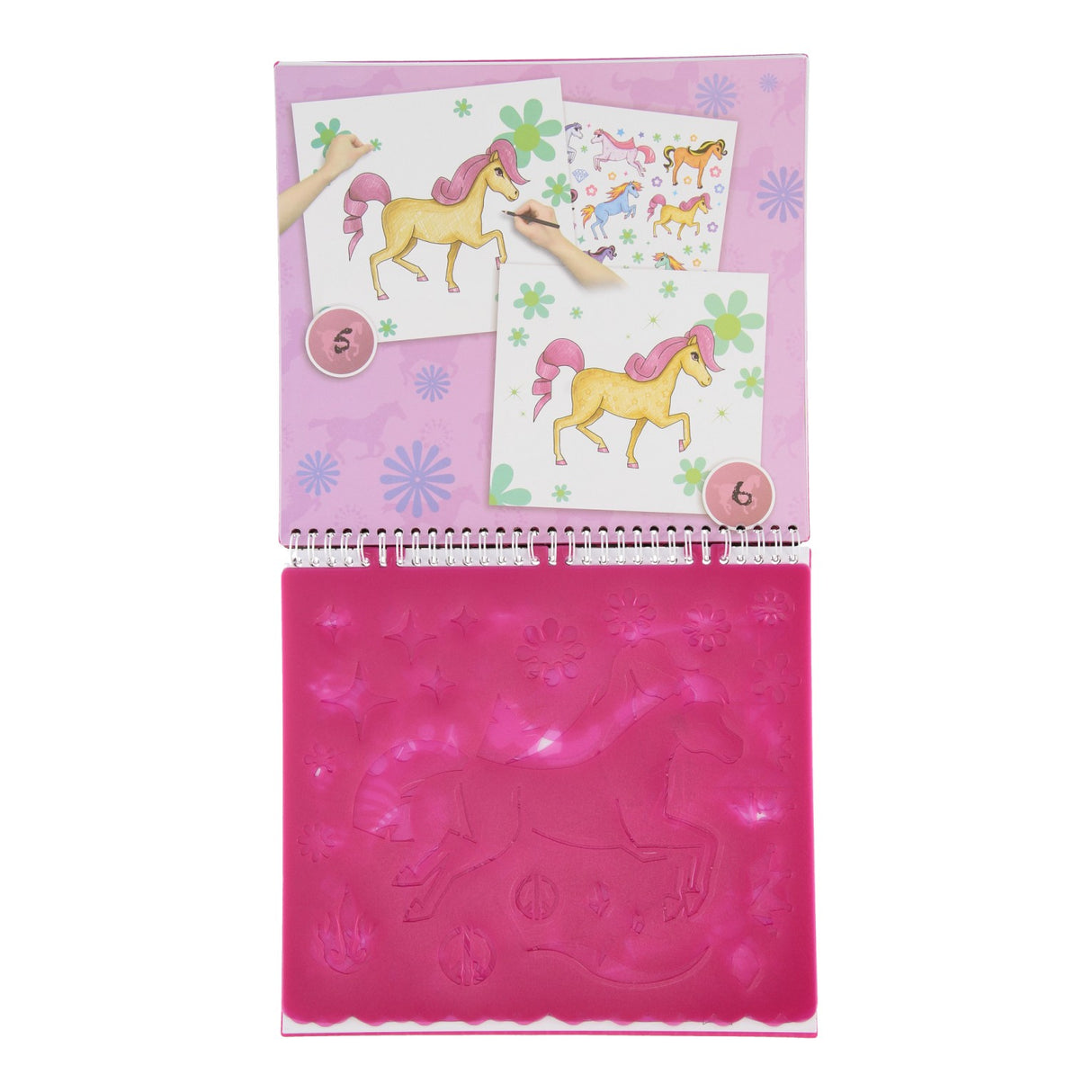 Concevez votre propre carnet de croquis de poney