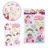 Toi-toys muurdeco stickers eenhoorn