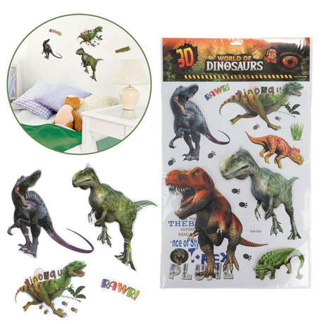 Toi-toys muurdeco stickers dinosaurus