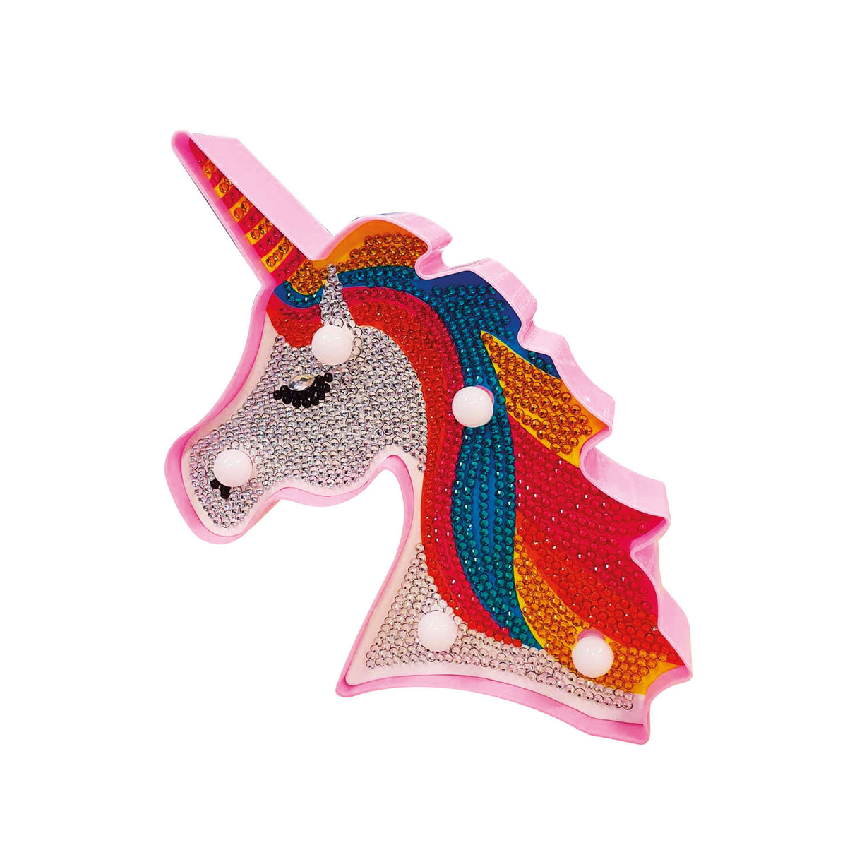 Lámpara de pintura de diamantes toi-toys unicornio