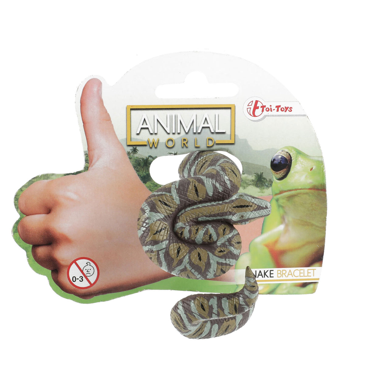 Toi-toys toi toys levensechte slang armband