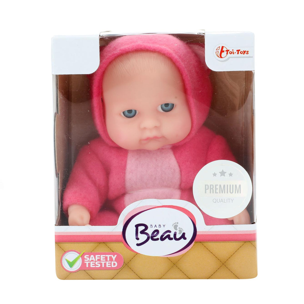 Bébé beau bébé pop avec bonnet de couchage