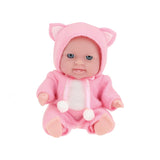 Toi-toys babypop met kledingset 14 cm lichtroze
