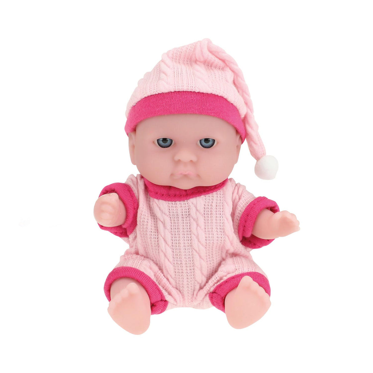 Bébé beau bébé pop avec bonnet de couchage