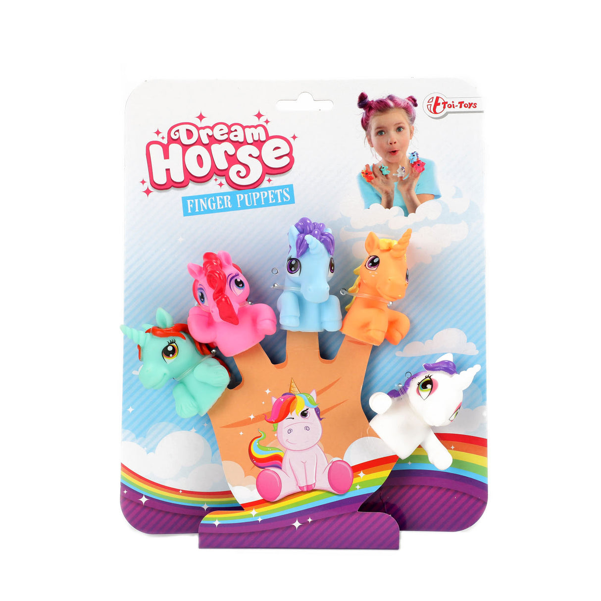 Toi-Toys Finger Puckers Unicorn, 5: a.