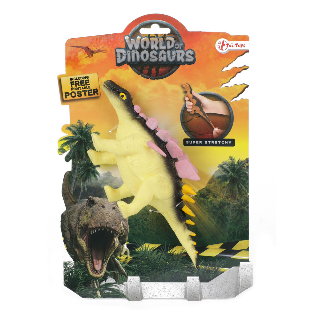 Toi-Tys Dinosaurus strekkbar