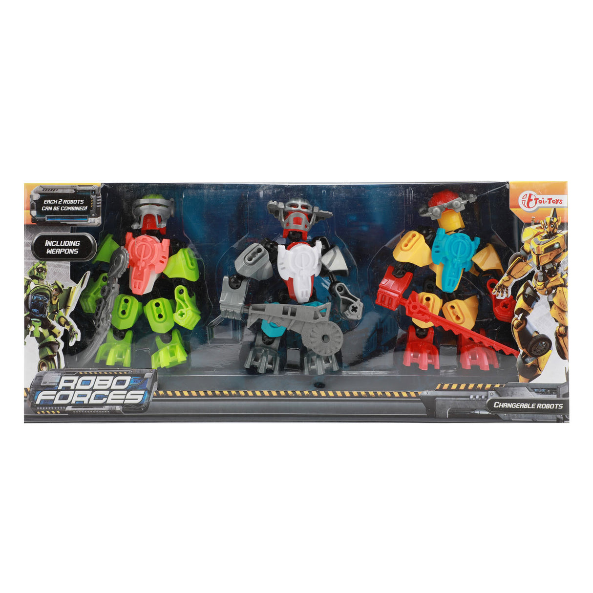 Roboforces Construction Robots Warrior, 3 ..