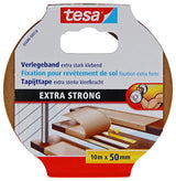 Tesa 1054488 - tapijttape extra strong 10m x 50mm | 6 stuks