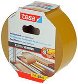 Tesa legtape extra sterk dubbelzijdig plakband voor tapijt en pvc vloeren – 25m x 50mm