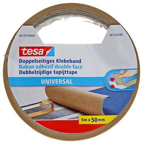 Tesa 1054493 - tapijttape universal 5m x 50mm | 6 stuks