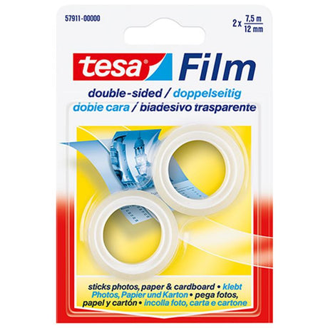 Tesa 1059246 - 2x film double-sided 7,5:12 bl | 6 stuks