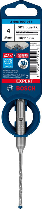 Bosch expert sds plus-7x hamerboor 4 x 50 x 115 mm