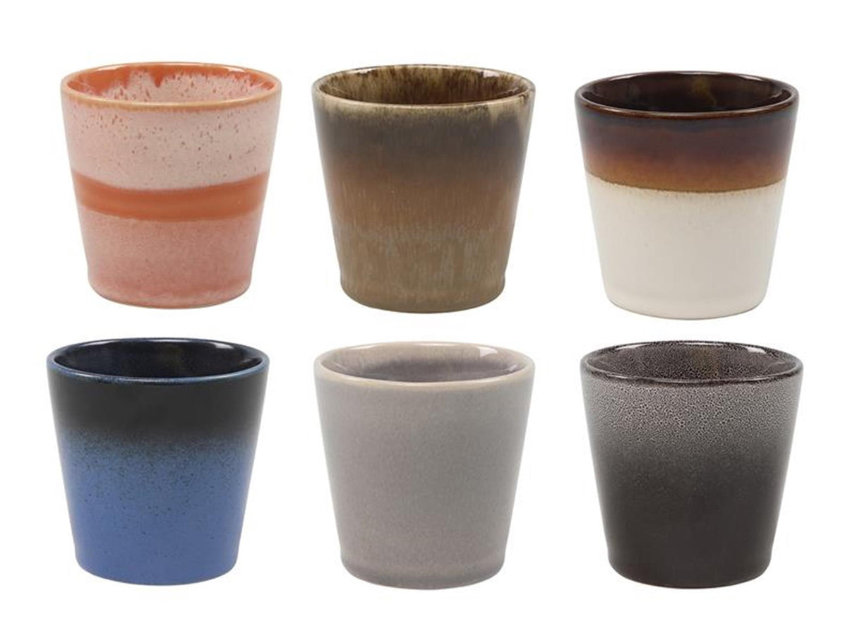 Studio tavola koffiemok earth 7,5cm 200ml per 6 stuks