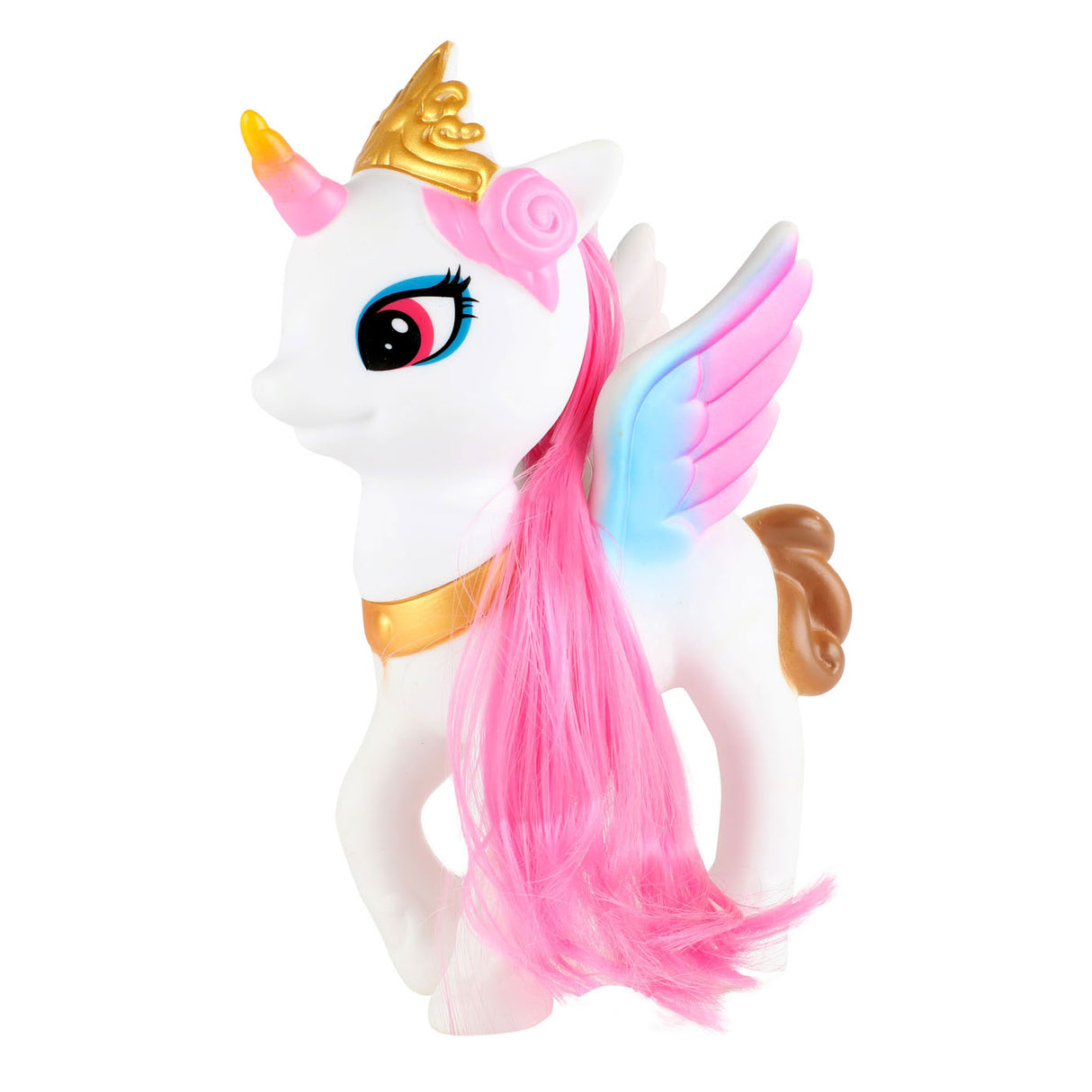 Dream Horse Unicorn z dolgimi lasmi, 13 cm