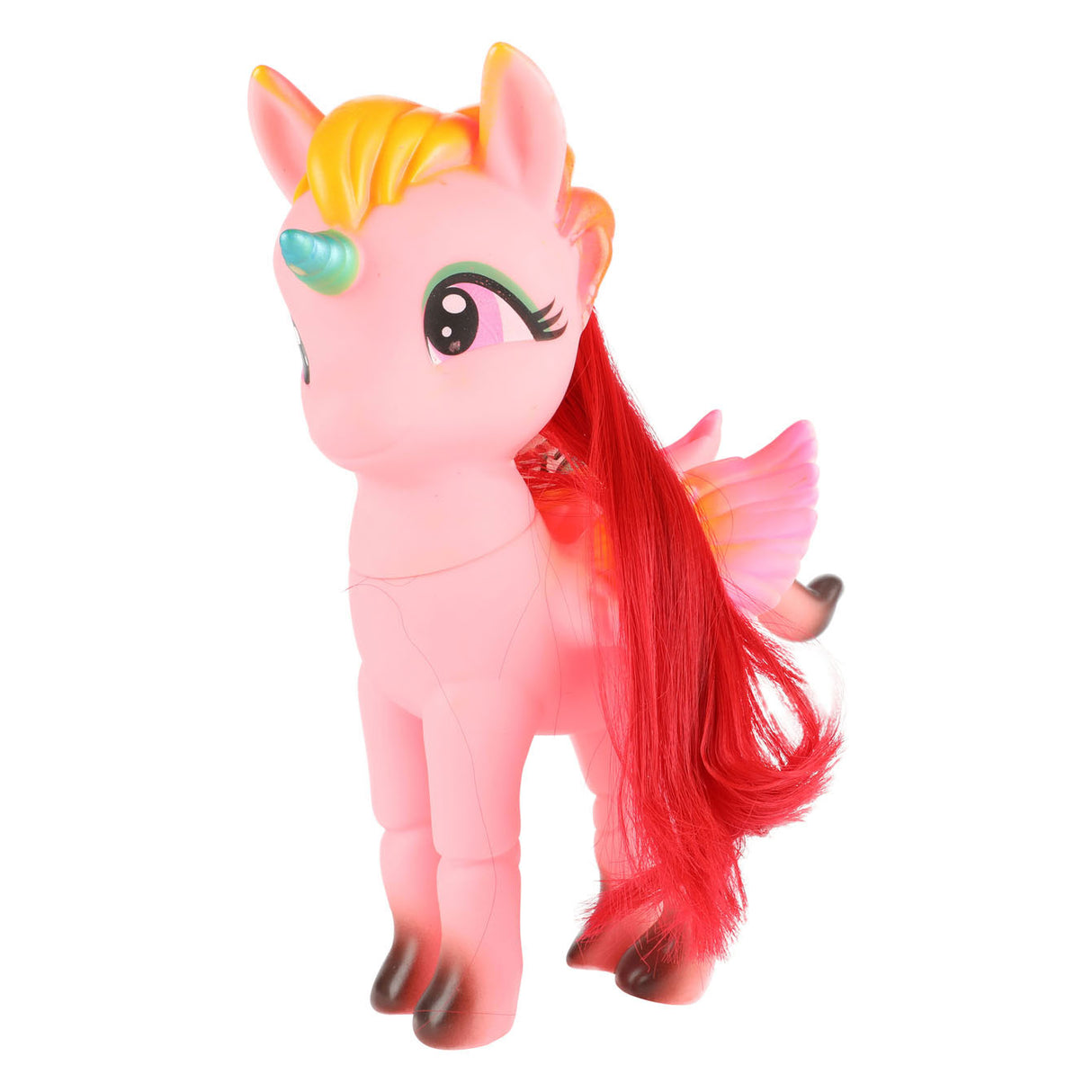 Dream Horse Unicorn z dolgimi lasmi, 13 cm