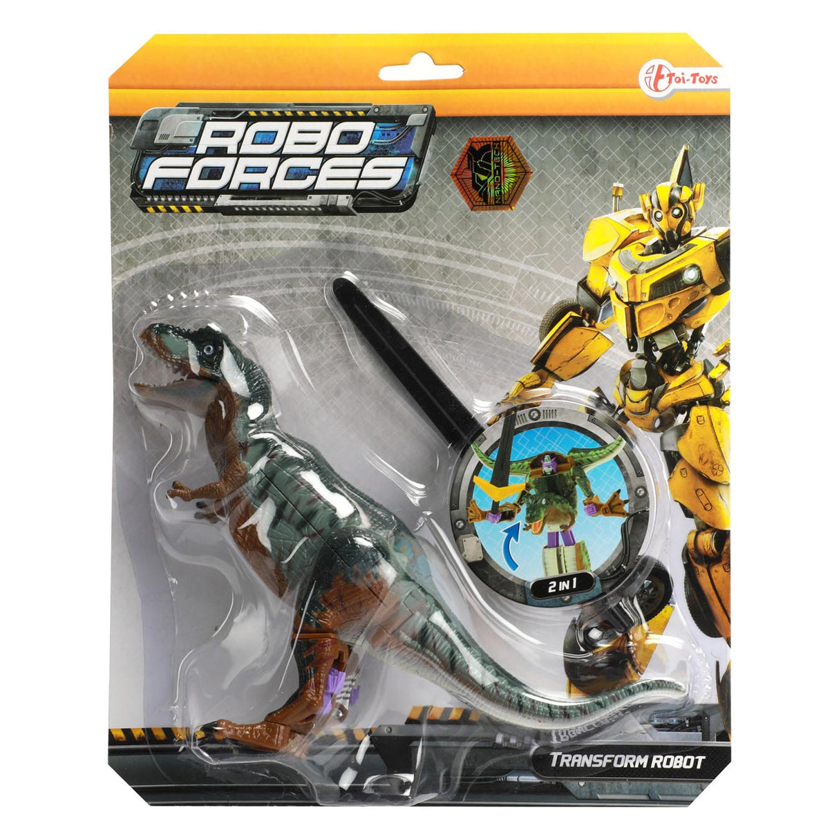 Roboforces Change robot Dino, 17cm