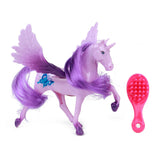 Dream Horse Unicorn igra figuro pegasus s čopičem