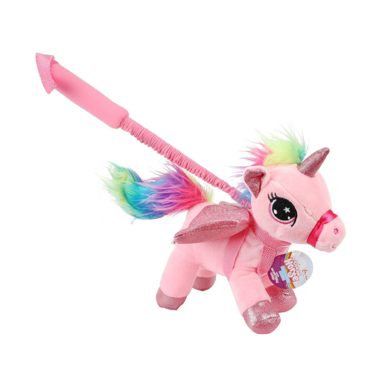 Dream horse eenhoorn pluche aan stok
