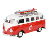 Toi-Toys Pull-Back-Retro-Bus mit Licht und Klang