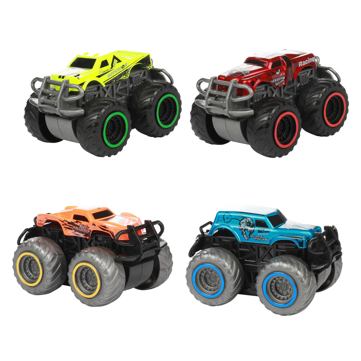 Trucks Toi-Toys Trucks Monster Trucks se štíty