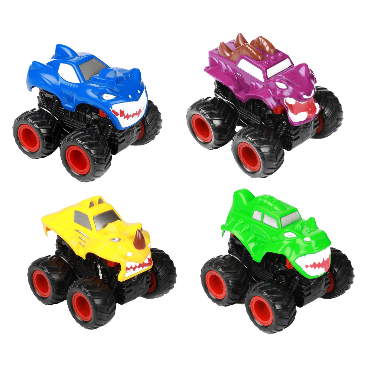 Toi-toys Trucks Friction Monster Truck se zuby